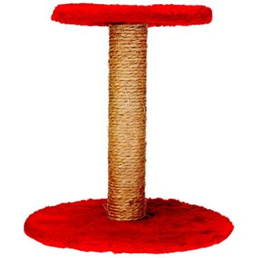 Imagem de PROFELINE Arranhador Gato Duas Bases Vermelho