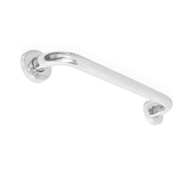 Imagem de Alça Apoio Barra Banheiro Inox 30cm Idoso Cadeirante Deficiente Acessibilidade