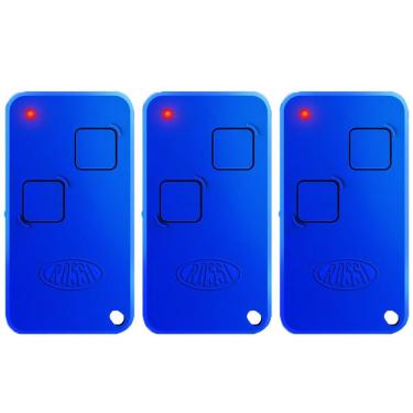 Imagem de 3 Controle Portão Rossi Ntx 433 Dz Nano Atto Dz3 Dz4 Bv Nano Azul