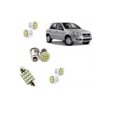 Imagem de Kit Lampada Led Fiat Palio 2008 2009 2010 2011 2012 2013