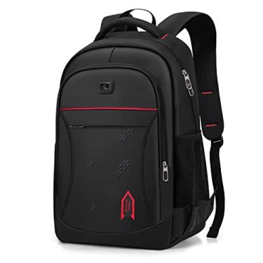 Imagem de Mochila para bolsa leve esportiva bolsa para laptop, bolsa masculina e feminina mochilas escolares para estudantes (Vermelho)