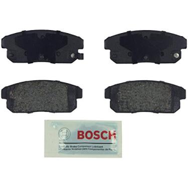 Imagem de Bosch Conjunto de pastilhas de freio a disco azul BE900 para Infiniti: 2002 G20, 2002-04 I35; Nissan: 2001-03 Maxima, 2002-06 Sentra - TRASEIRA