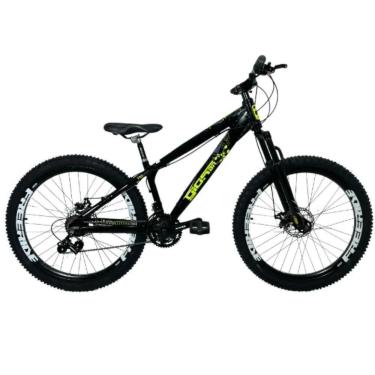 Imagem de Bicicleta Gios Frx 26 Freio Disco 21v Preto / Amarelo