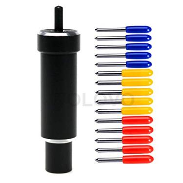 Imagem de Lâmina de substituição (30/45/60 graus) e suporte de invólucro para Cricut Maker Explore, Explore Air e Air 2 Cutting Plotte