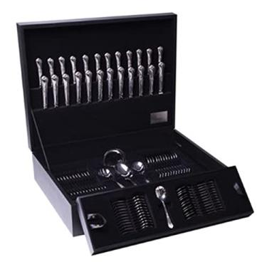 Imagem de Faqueiro Classique 101pc Com Estojo Madeira 0493-101 Hercules Faqueiro Classique 101pc...