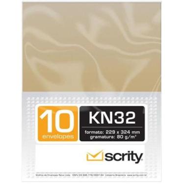 Imagem de Envelopes Saco Kraft 80G 229X324mm C/ 10 Unid. Skn32 -Scrity