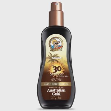 Imagem de Protetor solar australian gold spray gel com instant bronzer fps 30 237ML