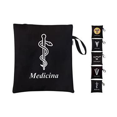 Imagem de Porta Jaleco necessaire organizador bolsa unissex - Diversas Profissões (MEDICINA)