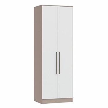 Imagem de Guarda Roupa Modulado 2 Portas Requinte Móveis Castro Duna Line/branco Line