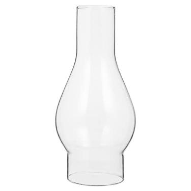 Imagem de Abajur De Querosene Substituição De Vidro Abajures Substituição De Abajur De Vidro Transparente Tampa Da Lâmpada Da Chaminé Tampa De Luz De Óleo Em Casa Vela Vitoria Encapuzado