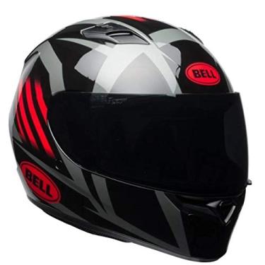 Imagem de Capacete Bell Helmets Qualifier Blaze Gloss Black Red Titanium 54