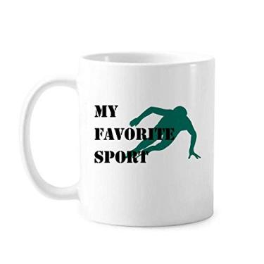 Imagem de Like Sports Fitness Balanced Skate Caneca Cerâmica Café Porcelana Caneca