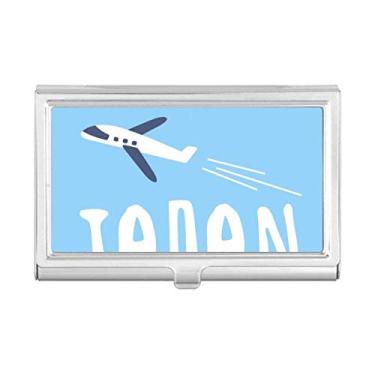 Imagem de Porta-cartões de visita de avião japonês, viagem, Wellcome