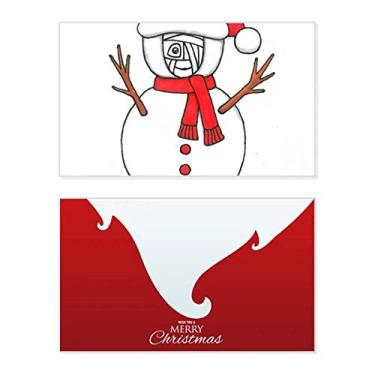 Imagem de Boneco de neve de Natal Horus cachecol galho, feriado, feriado, cartão de felicitações, mensagem de Natal