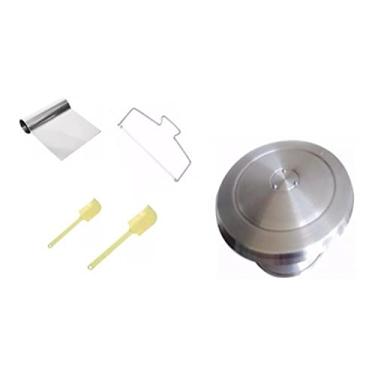 Imagem de Bailarina 40cm + 2 Pão Duro + 1 Espátula Tubular + Nivelador 30cm