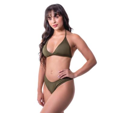 Imagem de Biquíni Cortininha Asa Delta C/ Bojo Moda Verão Vários Modelos-Feminino