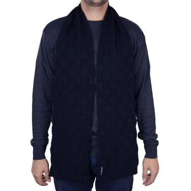 Imagem de Cachecol Tricot Quadriculado Oyhan Masculino-Masculino