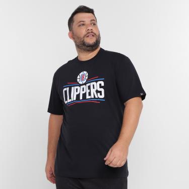 Imagem de Camiseta NBA Los Angeles Clippers New Era Basic Logo Plus Size Masculina-Masculino