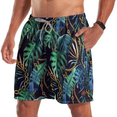 Imagem de Short Bermuda Floral Corrente-Masculino