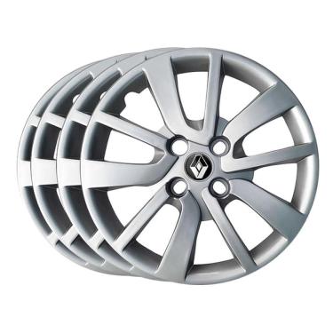 Imagem de Jogo Calota Aro 14 Para Sandero Logan 2009 2010 2011 2012 13