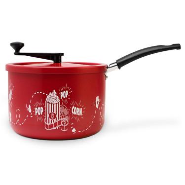 Imagem de Pipoqueira Multiflon Versátil com Antiaderente Ultra 7 Vermelha - 20 cm