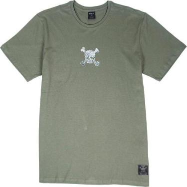 Imagem de Camiseta Oakley Back To Skull Sm24 Masculino Surplus Green