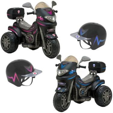 Imagem de Moto Elétrica Infantil Sprint Turbo Menino Menina Som E Luz - Biemme