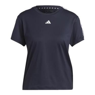 Imagem de Camiseta Adidas Aeroready Essentials 3 Listras Feminina