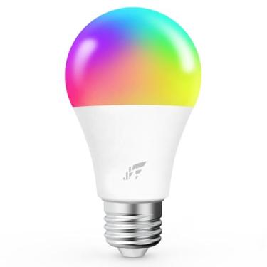 Imagem de Lampada Led E27 RGB 16 milhoes de cores+ Branco Frio e Quente JWCOM Smart Inteligente Wifi - Compativel Alexa E Google