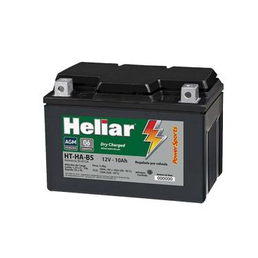 Imagem de Bateria Moto HT12A-BS Burgman 400 Next250 Heliar 10Ah Selada