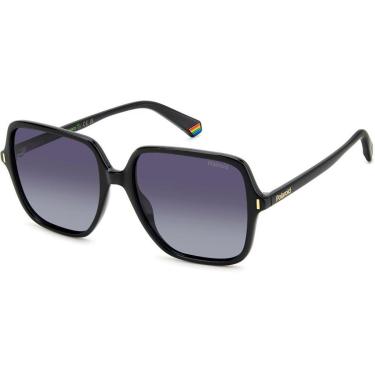 Imagem de Óculos de Sol Polaroid 6219 S 807 56WJ Preto Polarizado - Preto - Único - Feminino-Feminino