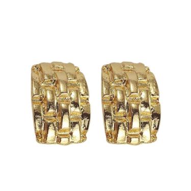 Imagem de Brinco Luxo Quadrado