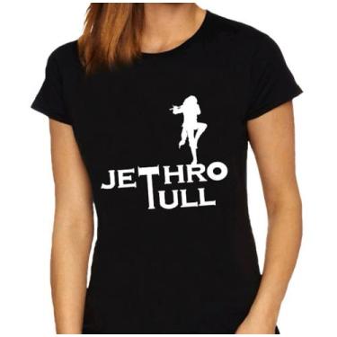 Imagem de Camisa Feminino Baby Look Jethro Tull Camiseta Algodão - Semprenaluta
