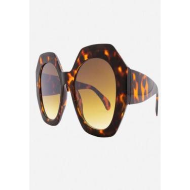 Imagem de Óculos De Sol Uva Retro 2021 Animal Print - Palas Eyewear