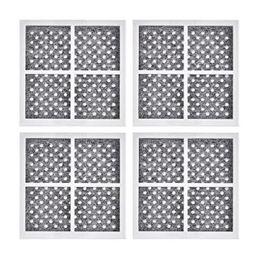 Imagem de EvertechPRO Conjunto de filtro de purificador de ar LT120F Pacote com 4 ajustes Kenmore Elite 469918 Substituição para geladeira LG ADQ73214404 ADQ73214402 ADQ73214406 9918