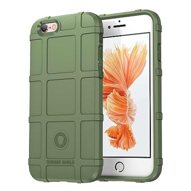 Imagem de Capas para iPhone 6S Plus.Caso básico,Botão de pressão flexível / 360 ° Proteção completa,Escudo Rugged