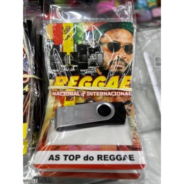 Imagem de pen drive com musicas gravadas diversas pendrive gravado generos REGGAE NACIONAL E INTERNACIONAL