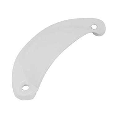 Imagem de Puxador de Gaveta Vintage, Puxador de Gaveta de Metal, Maçaneta de Móveis, Concha Antiga, Alça de Mão, Encaixe (Branco)