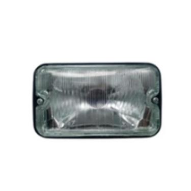 Imagem de Farol Completo Mobilete Aro Preto Lente Vidro!! - Aquarius