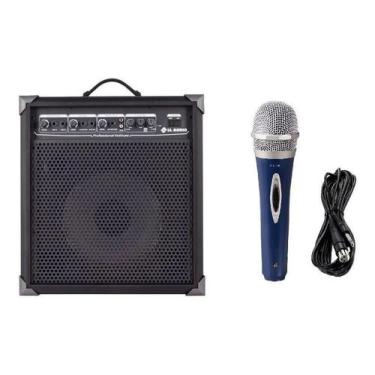 Imagem de Caixa Amplificada Multiuso Lx100 C/ Microfone - LL Audio