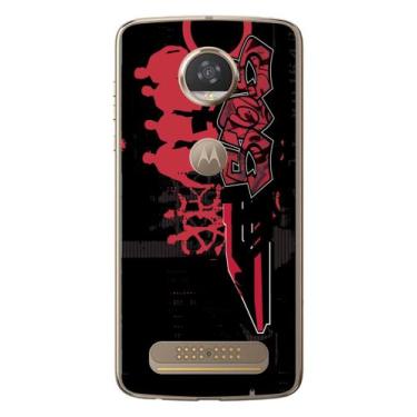 Imagem de Capa Adesivo Skin055 Verso Para Motorola Moto Z2 Play - KawaSkin