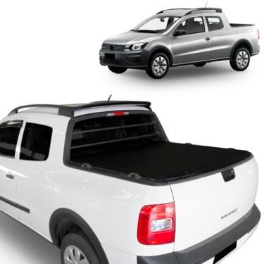 Imagem de Capota Marítima Saveiro Cabine Dupla 14 15 16 17 18 19 21 22 23 24 Com Gancho Flash Force