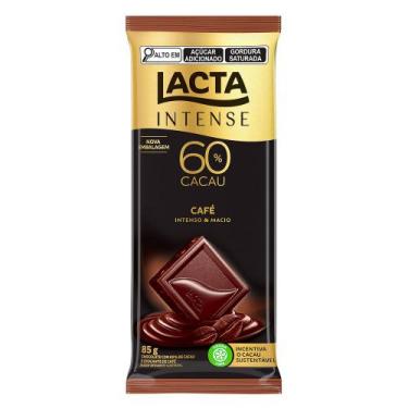 Imagem de Chocolate Lacta Intense 60% Cacau Café 85g