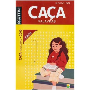 Imagem de Livro - Scottini Caça-palavras (32p) N.2000 (Fácil)