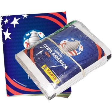 Imagem de Copa América USA 2024 Album Vazio Capa Mole + 30 Figurinhas - Panini