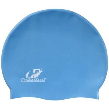 Imagem de Touca de Nataçao Silicone Lisa Grande XL Hammerhead, Azul royal