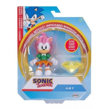 Imagem de Sonic The Hedgehodg Boneco Articulado C/ Acessorio - AMY  -  Sunny