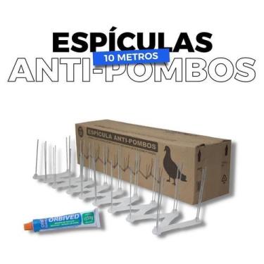 Imagem de Caixa C 10 Metros Lineares Espículas Anti-Pombos - Ratox