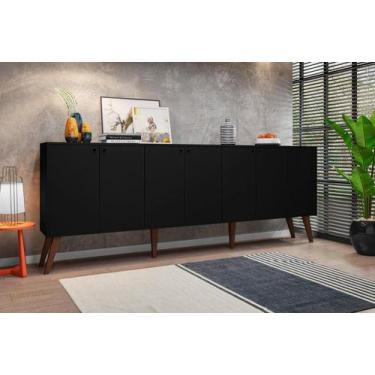 Imagem de Aparador Buffet Nicaragua Preto Brienza Movelaria - Casa Moderna Movel