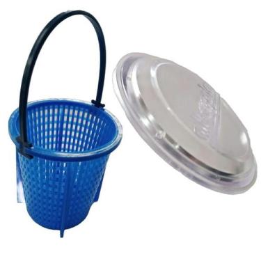 Imagem de Tampa Acrilica APP 0/1/2/3/4/5 e Cestinho Skimmer Albacete